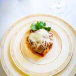 hearty roasted red peppers on a plate